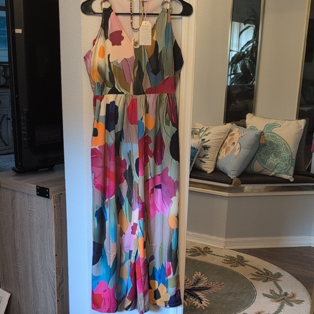 Colorful Abstract Jumpsuit